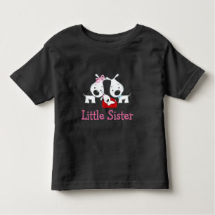 Camiseta De Bebé Perros Pequeña Hermana