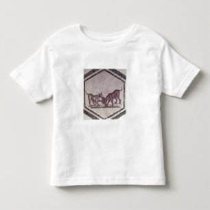 Camiseta De Bebé Perros que luchan para un pájaro, romanos, 2do-3r