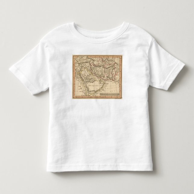 Camiseta De Bebé Persia, Arabia (Anverso)