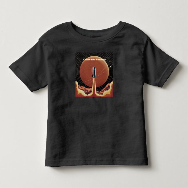 Camiseta De Bebé Persigue el Espacio Cósmico (Anverso)