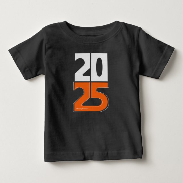 Camiseta De Bebé Persiguiendo sueños en 2025 (Anverso)