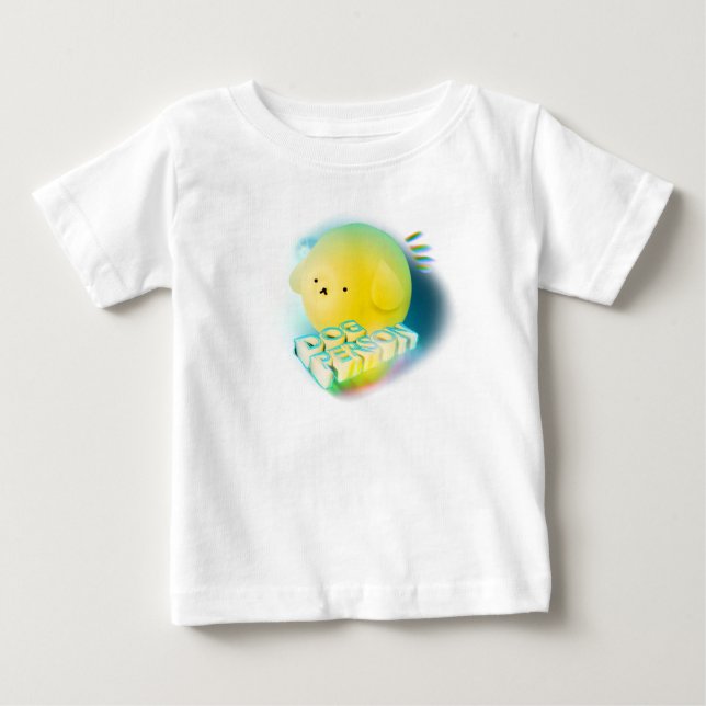 Camiseta De Bebé Persona de Perro (Anverso)