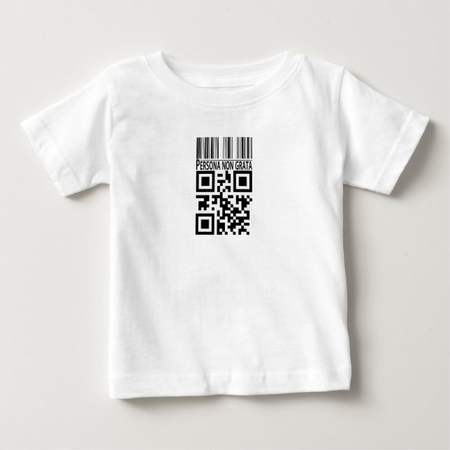 Camiseta De Bebé Persona non grata (Anverso)