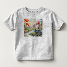 Camiseta De Bebé Personailzed name enchanted forest toddler shirt