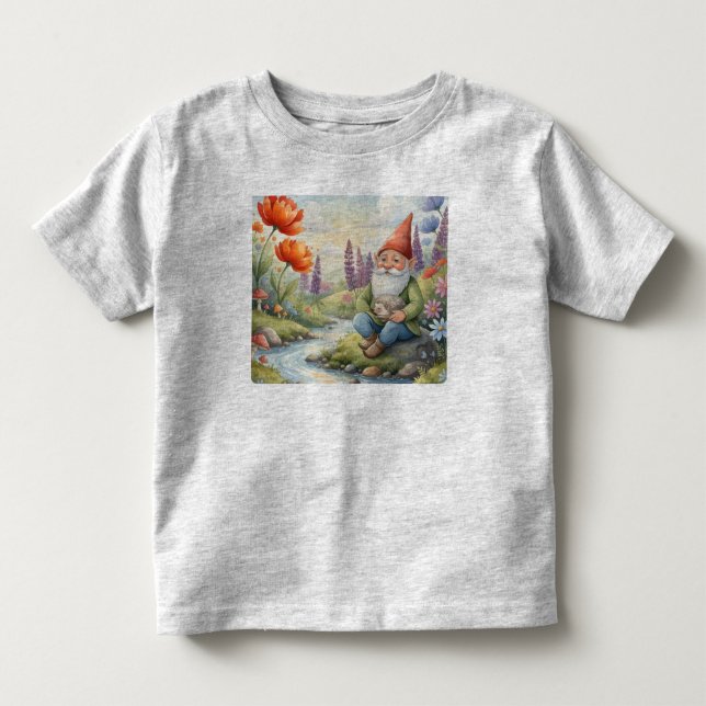 Camiseta De Bebé Personailzed name enchanted forest toddler shirt (Anverso)