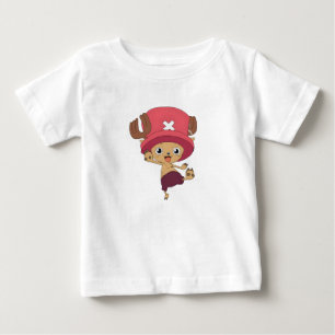 Camiseta De Bebé Personaje de anime de reno lindo con medicina roja