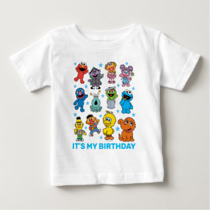 Camiseta De Bebé Personaje de Barrio Sésamo