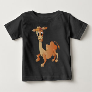 Camiseta De Bebé Personaje de dibujos animados de camellos personal