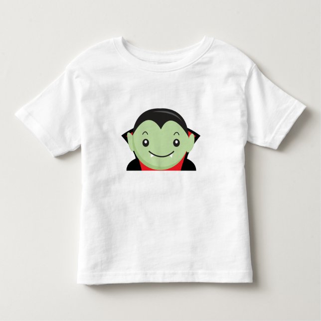 Camiseta De Bebé Personaje de dibujos animados de Halloween del (Anverso)