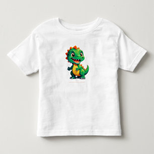 Camiseta De Bebé Personaje de dinosaurio bebé para niños