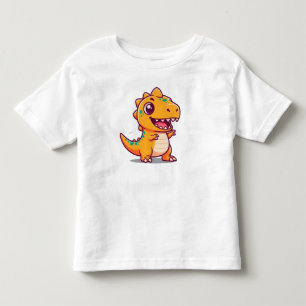 Camiseta De Bebé Personaje de dinosaurio bebé para niños
