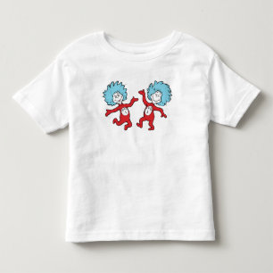 Camiseta De Bebé Personaje de Dr. Seuss Cosa 1 y Cosa 2