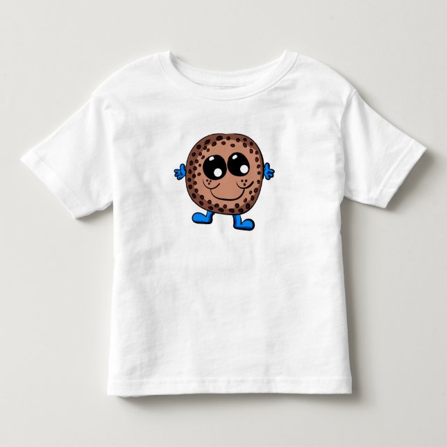 Camiseta De Bebé Personaje de Galleta (Anverso)