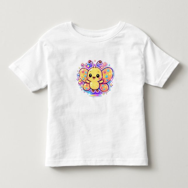 Camiseta De Bebé Personaje de mariposa linda – Hada de mariposa Kaw (Anverso)