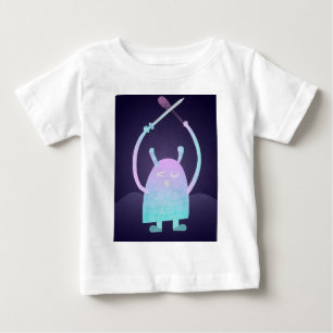 Camiseta De Bebé Personaje de monstruo adorable para niños
