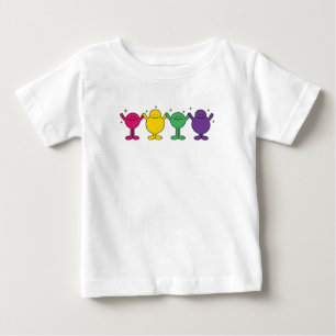 Camiseta De Bebé Personajes de Happy Unity