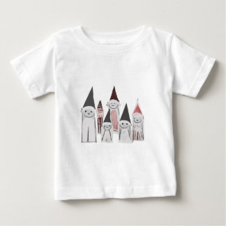 Camiseta De Bebé Personajes de Navidad Pequeños y Lindos Dibujados