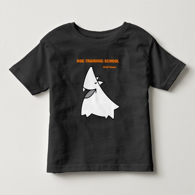 Camiseta De Bebé Personal de la Escuela de Perro (Anverso)