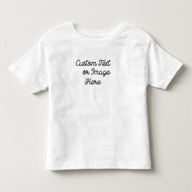 Camiseta De Bebé Personalice y cree su propio Personalizado  (Anverso)