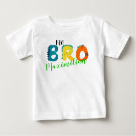 Camiseta De Bebé Personalisiertes BIG BRO Baby T-shirt