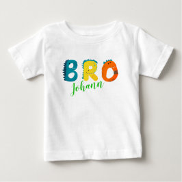 Camiseta De Bebé Personalisiertes BRO Baby T-shirt