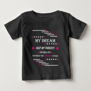 Camiseta De Bebé Personaliza el sueño de tu bebé