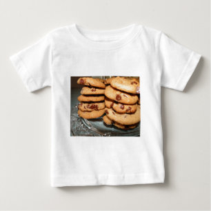 Camiseta De Bebé Personaliza Galletas Postre Chocolate Chip Dulces