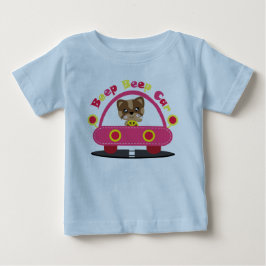 Camiseta De Bebé Personaliza Luces delanteras brillantes Pito Pito 