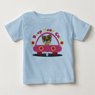 Camiseta De Bebé Personaliza Luces delanteras brillantes Pito Pito