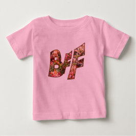 Camiseta De Bebé Personalizable BFF Baby T-Shirt