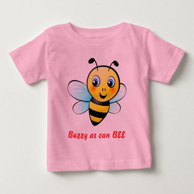 Camiseta De Bebé Personalizable Bumblebee (Anverso)