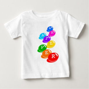 Camiseta De Bebé Personalizable de los granos de hélice