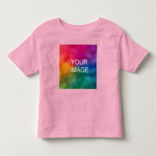 Camiseta De Bebé Personalización de la plantilla de moda de color r