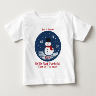 Camiseta De Bebé PERSONALIZACIÓN del año de tiempo maravilloso de S