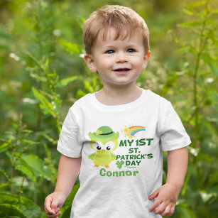 Camiseta de San Patricio para niños, color verde