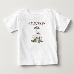 Camiseta de bebé personalizada Otterl 1er cumpleañ