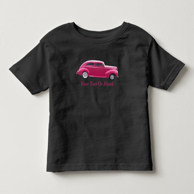 Camiseta De Bebé Personalizado 1940 Famoso americano Make Sedan (Anverso)