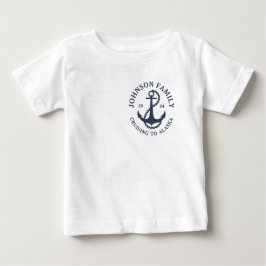 Camiseta De Bebé Personalizado Alaska Familia Cruise Wildlife Spoti