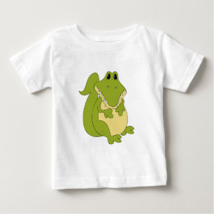Camiseta de bebé personalizado Alligator