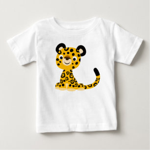 Camiseta De Bebé Personalizado amable y amable Jaguar Baby T-Shirt