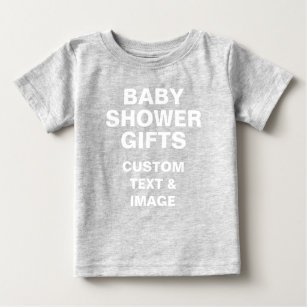 Camiseta De Bebé Personalizado Baby T-Shirt Baby Shower Gift