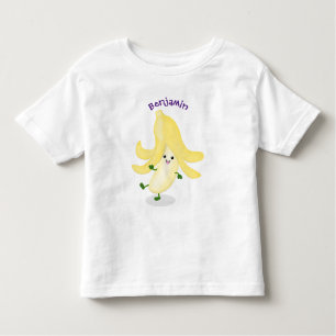 Camiseta De Bebé Personalizado bananero Cute kawaii