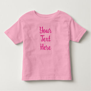 Camiseta De Bebé Personalizado Calligrafia Nombre de texto Regalos 