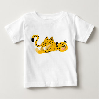 Camiseta De Bebé Personalizado chapucero, Cheetah Baby T-Shirt