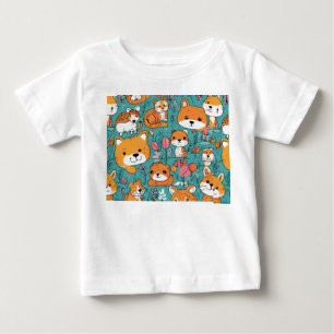Camiseta De Bebé Personalizado Crazo: ¿Colección Adorable de Tee Be
