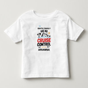 Camiseta De Bebé Personalizado Cruise Ship Family Travel Keepsake T