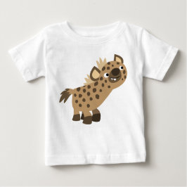 Camiseta De Bebé Personalizado curiosa Hyena Baby T-Shirt