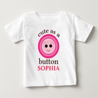 Camiseta De Bebé Personalizado Cute Baby Girl T-Shirt / Creeper
