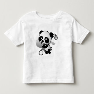 Camiseta De Bebé Personalizado Cute Baby Panda Bear Golf