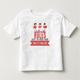 Camiseta De Bebé Personalizado Cute Ballerina Chicas de cumpleaños